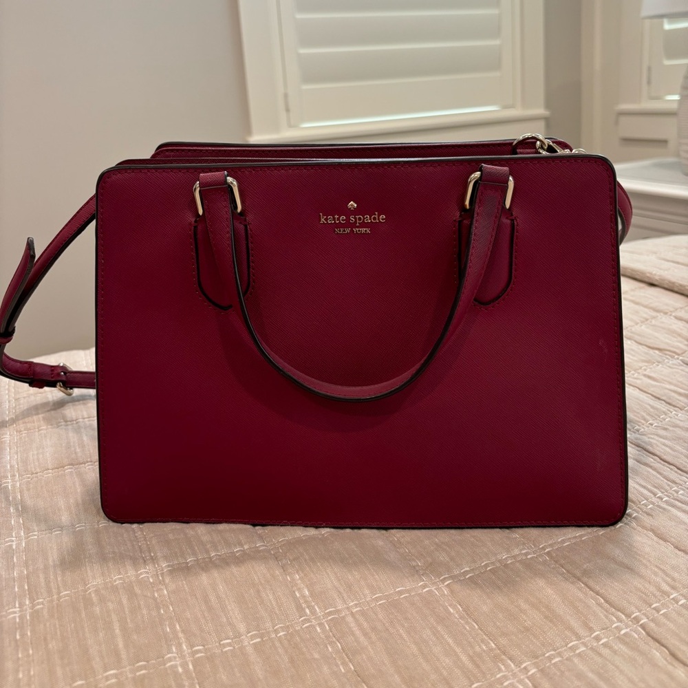 Kate Spade Laurel in Maroon